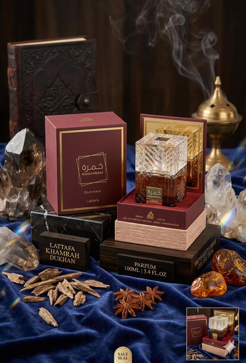 Lattafa KHAMRAH Dukhan (inspired by Kilian Angels' Share)