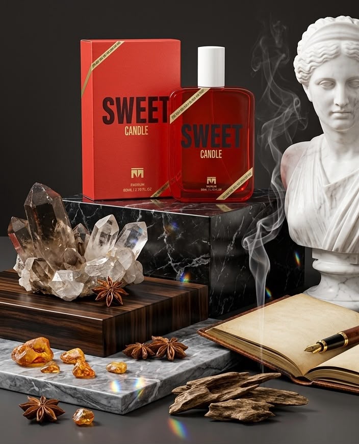 Sweet Candle (inspired by Baccarat Rouge 540)